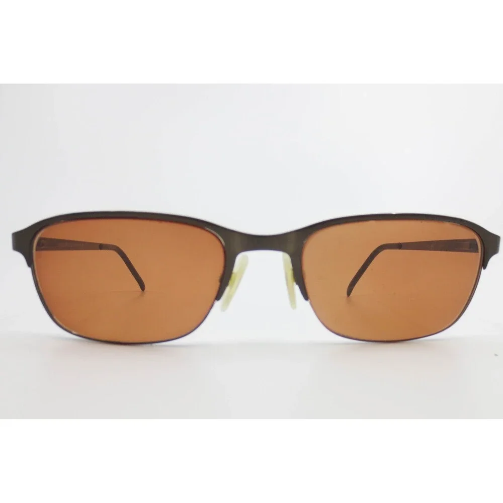 Giorgio Armani 1045 1286 Bronze Metal Eyeglasses Frames Italy 52-19-140